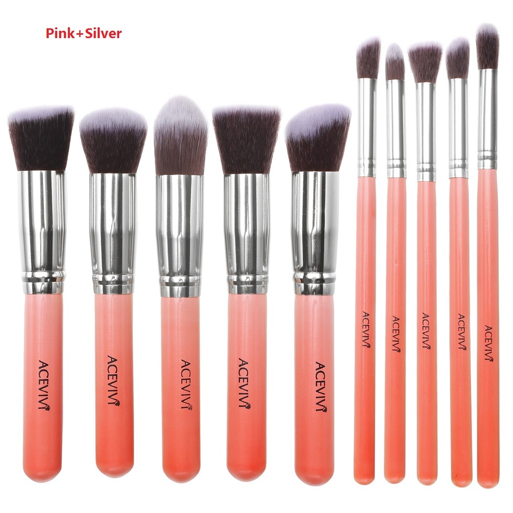 KOKOBUYSet 10 Buah Kuas Peralatan Makeup Kosmetik KOKOBUYSet 10 Buah Kuas Peralatan Makeup Kosmetik