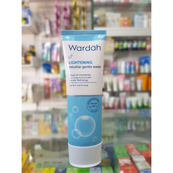 Wardah Lightening Micellar Gentle Wash 50 ml / Sabun Wajah / Sabun Wajah Wardah