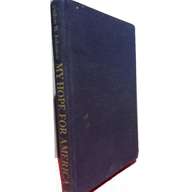 

buku my hope for america original Hardcover Lyndon b Johnson