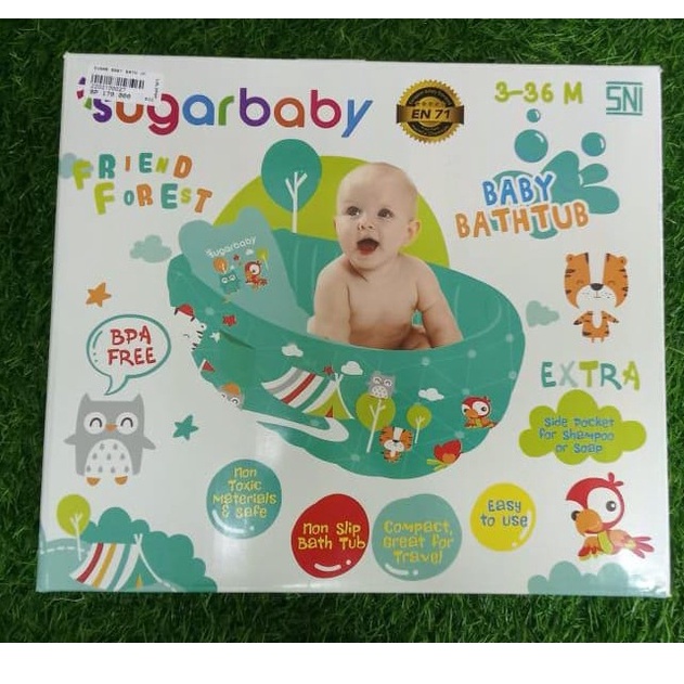 Sugar Baby 2in1 Inflatable Baby Bath Tub