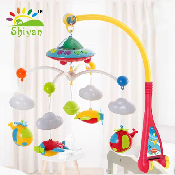  Shiyan mainan  gantung  box bayi  rattle baby musical 