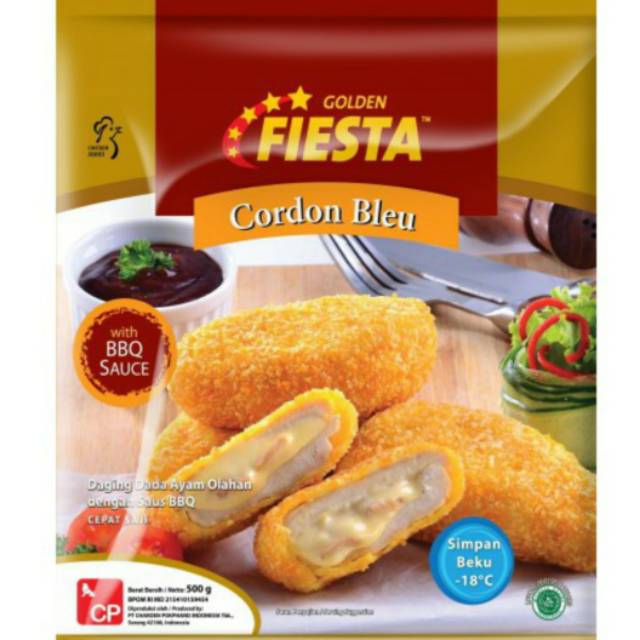 

Fiesta Golden Cordon Blue BBQ 500gt