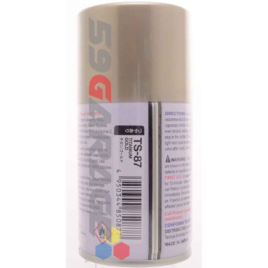 Diton Clear Doff - Paket Starter - Isopropyl Alcohol Tamiya  Ts-87 Titanium Gold -  Cat Gundam Model