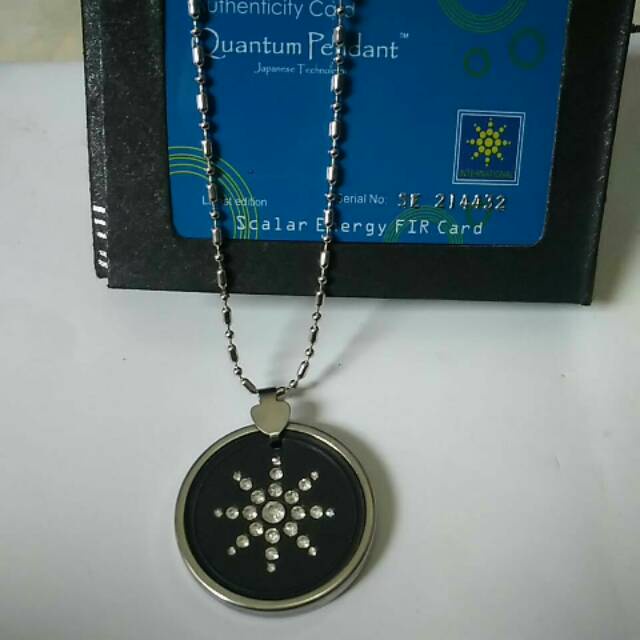Kalung Quantum Pendant Scalar energy