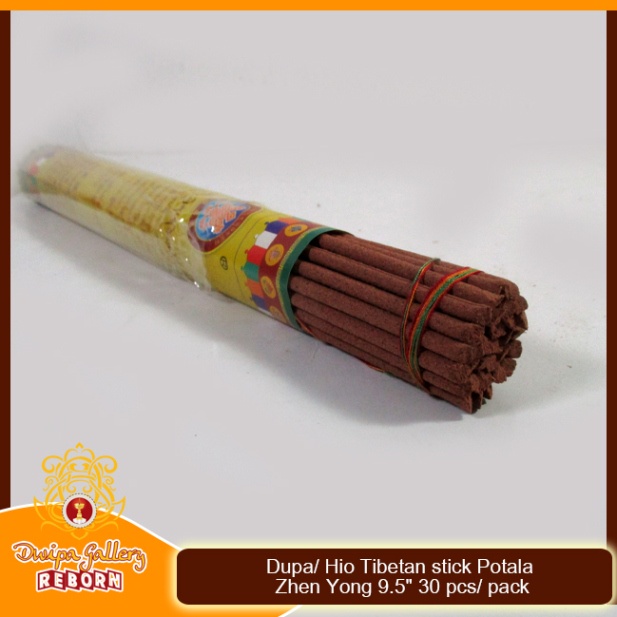 Dupa/ Hio Tibetan stick Potala Zhen Yong 9.5&quot; 30 pcs/ pack