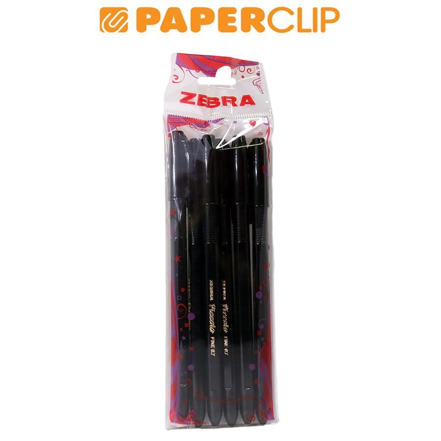 

BALLPOINT ZEBRA PICCOLO 07 ISI 6 BLACK