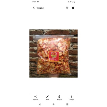 

krupuk seblakpedasdaunjeruk 1kg