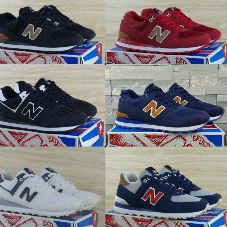 Sangat Nyaman.. COD  Best Seller  Sepatu New Balance Nb 574 Kualitas Import Made in Vietnam