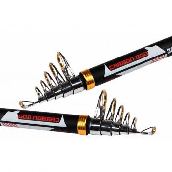 Mamba Joran Pancing Spinning Carbon Fiber Joran Pancing Antena Telescopic Carbon Fiber Sea Fishing Rod