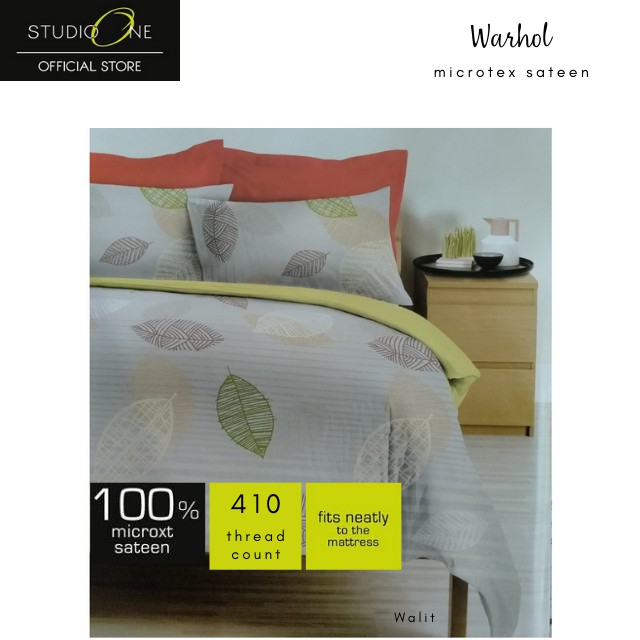 Set Sprei STUDIO ONE Warhol New MicroXT Design Walit