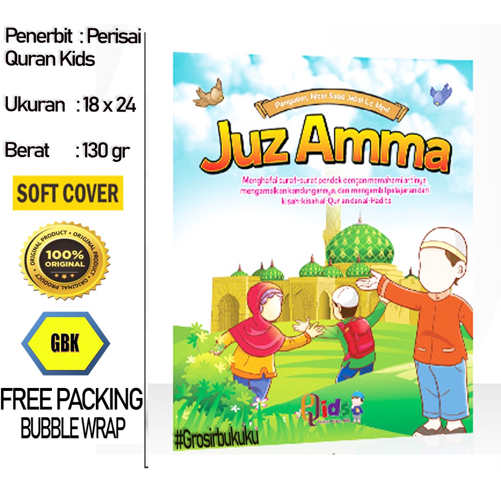 Buku Anak Islami | Juz Amma - Perisai Quran Kids