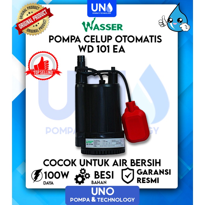 Pompa air Celup Otomatis Wasser WD 101 EA