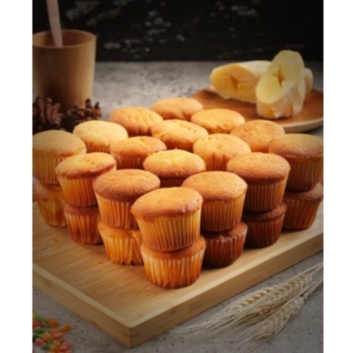 

Bolu Tape / Kue Tape Susu Cup Cake Spesial Panggang Isi 32 Cup