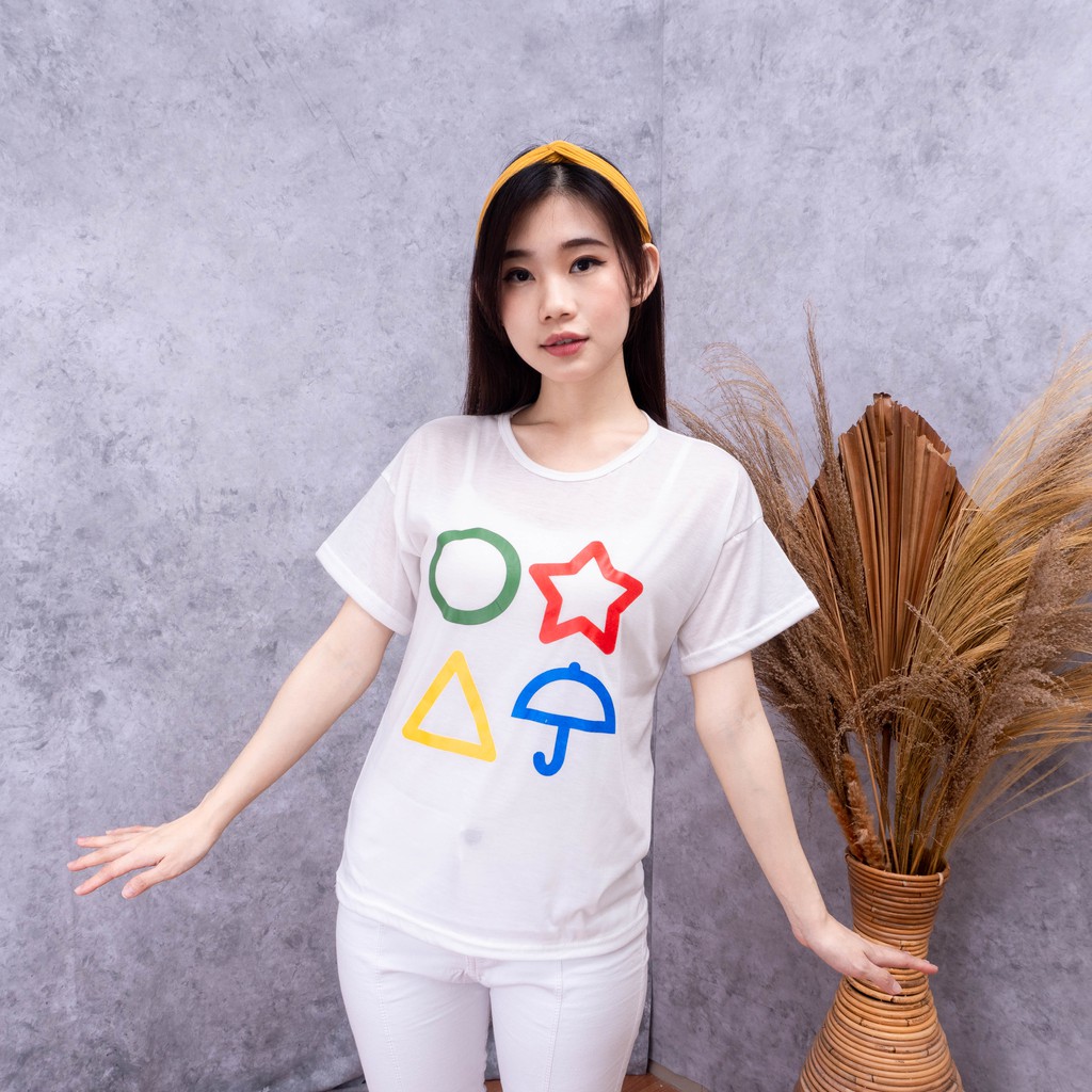 Kaos Premium KOREA  GAME Dalgona Candy Challenge Gulali Kpop Baju Premium Distro