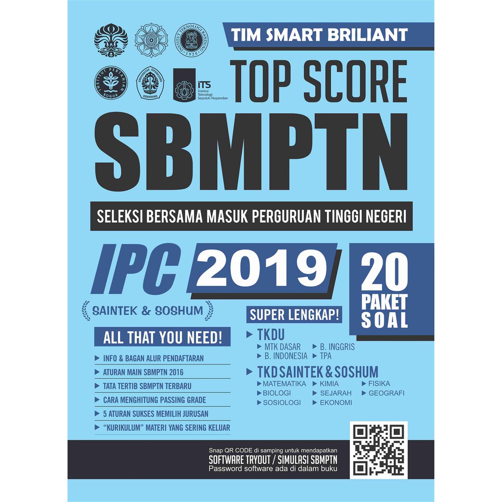 Top Score Sbmptn Ipc 2019 Saintek Soshum Shopee Indonesia