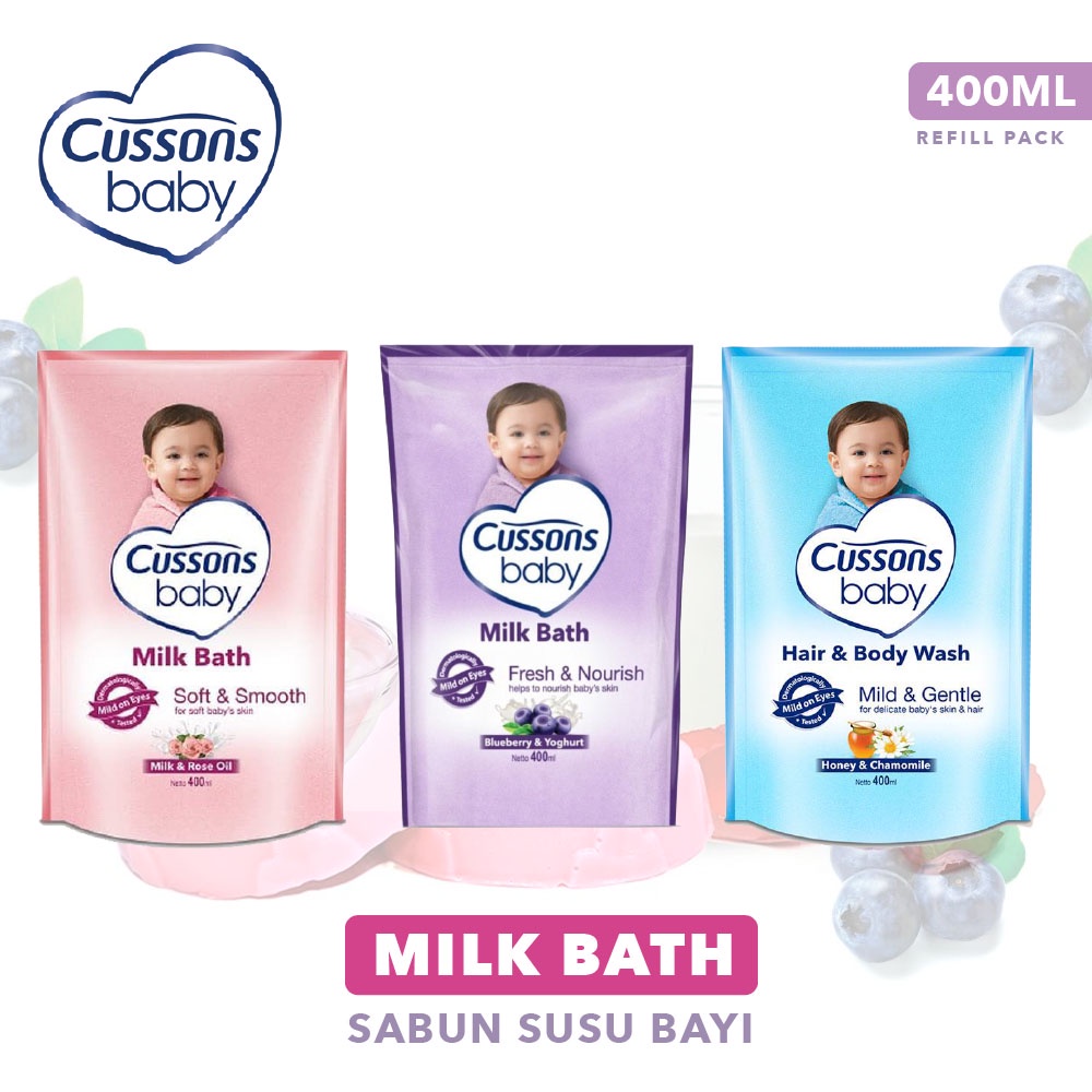 CUSSONS MILK BATH REFFIL 400ML