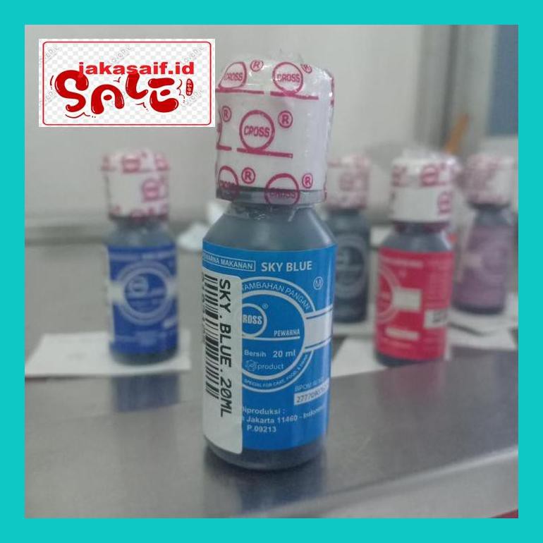 

S5085D0Yh Cross Pewarna Sky Blue 20Ml D5Uuty