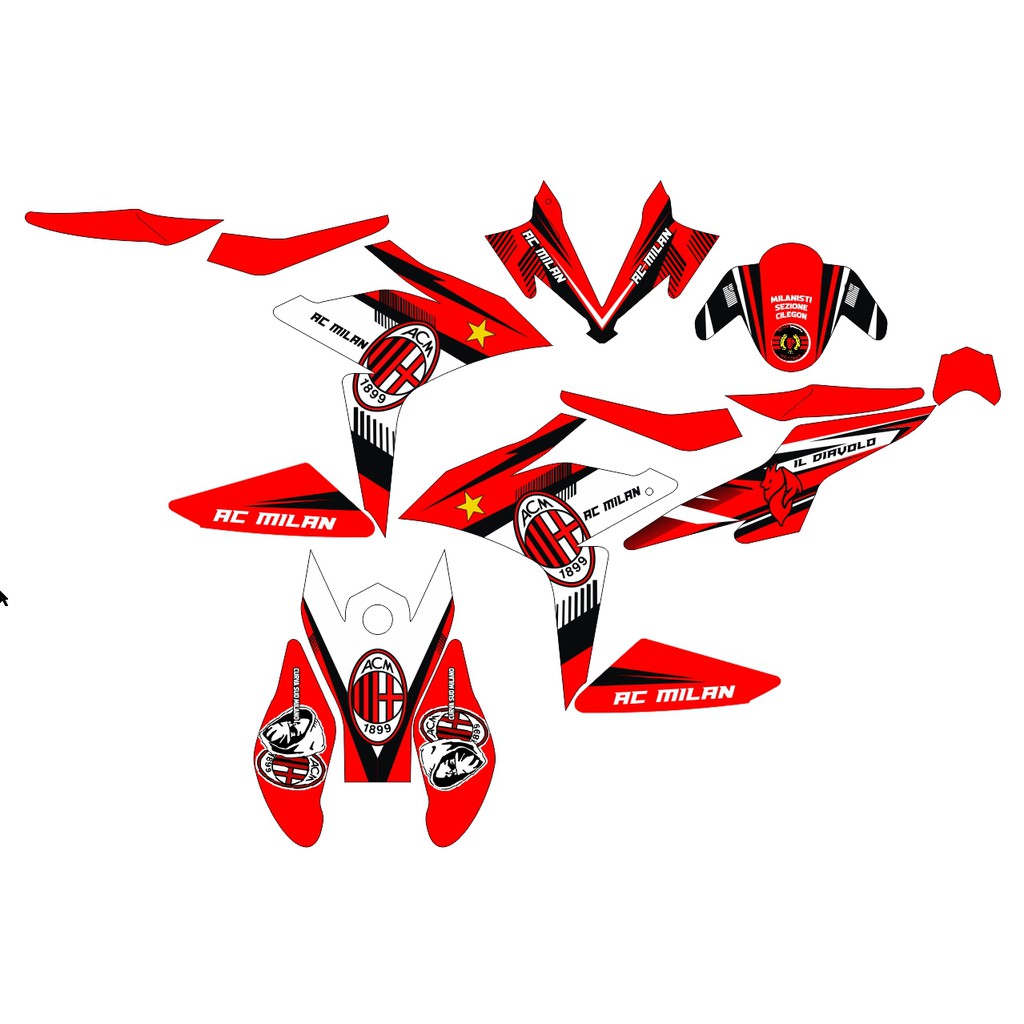 Stiker Decal HONDA CBR 150 CB 150 R Custom Sticker (8)