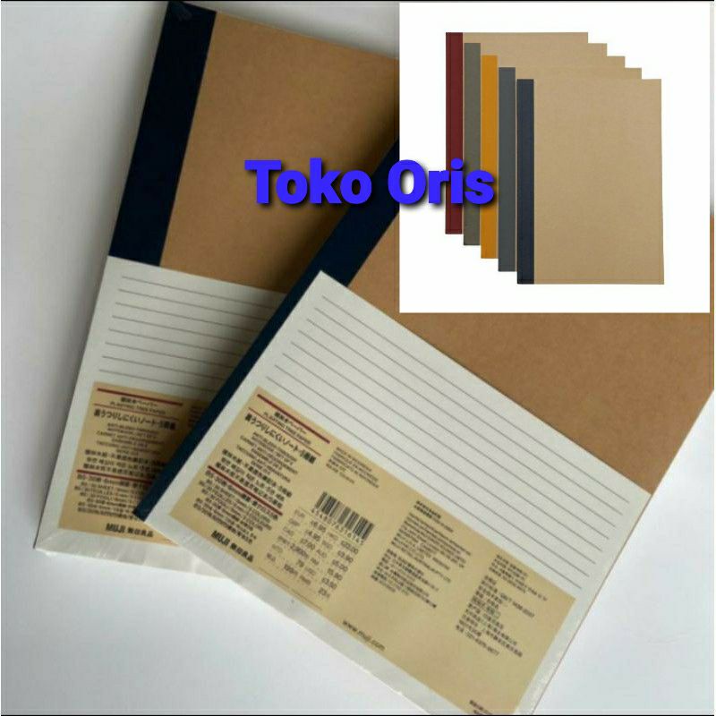 

Notebook Planning Tree Paper set 5pcs Muji || Buku Tulis