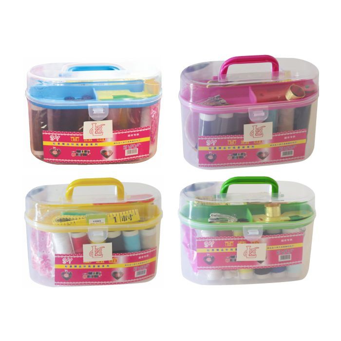 COD Set Alat Jahit tangan  Lengkap Set Sewing  Box Set Alat 