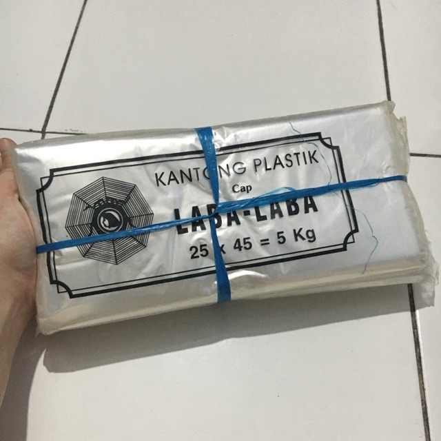 Jual Plastik Bening Laba Hitam 5kg | Shopee Indonesia