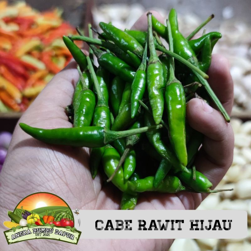 

cabe rawit hijau