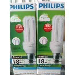 Philips Lampu Essential 18w 18watt 18 Watt 18 W Hemat Energi Shopee Indonesia