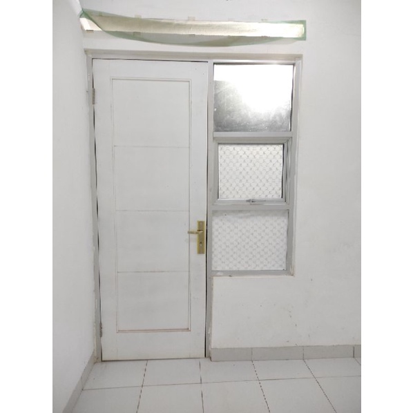 Kusen dan Jendela Aluminium Plus Pintu Kayu