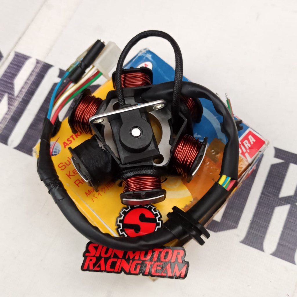 Spull Spool Spul Assy Stator Honda Astrea Grand Plus Pulser Aspira Astra Otopart