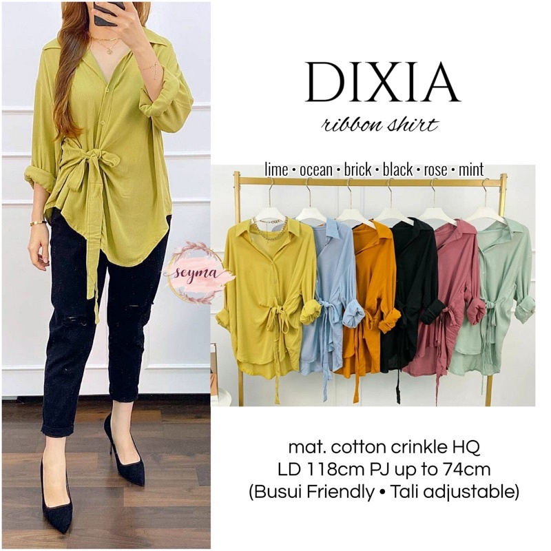 DIXIA RIBBON SHIRT BY SEYMA