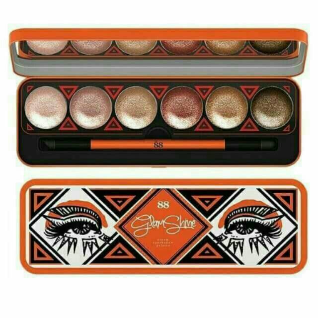 Ver88 glam shine cream eyeshadow palette