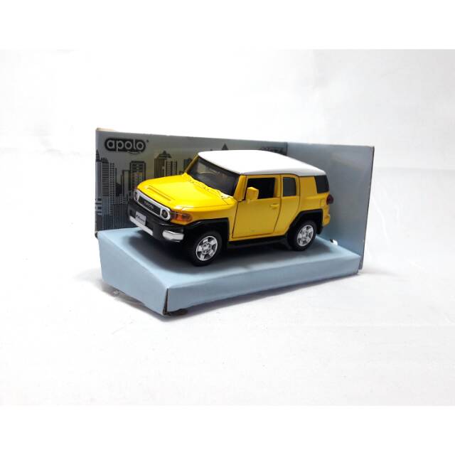 Toyota Fj Cruiser Kuning Diecast Apolo Msz