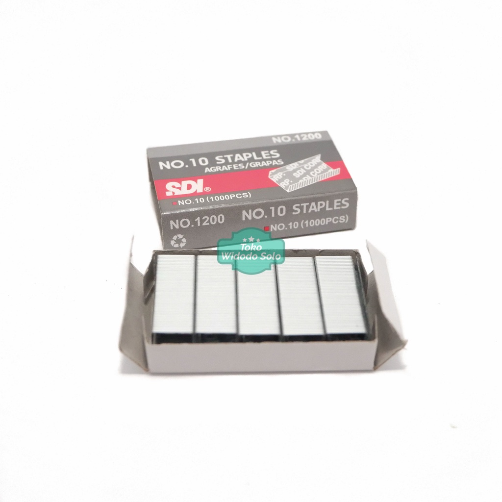 

Isi Stapler Kecil SDI 1200 No 10 Staples Refill Stapler - 1 Box Kecil