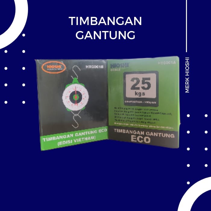 Timbangan gantung merk hioshi