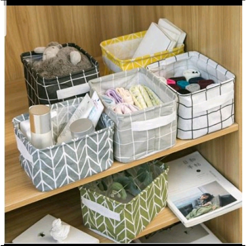 [LGS]  Storage Box Keranjang Perlengkapan Rumah Multifungsi Box Organizer Tempat Penyimpanan Multifungsi