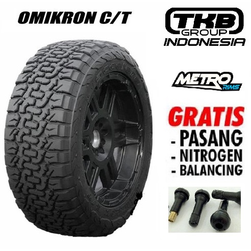 Ban Mobil Semi Offroad Ring 18 Ukuran 275/65 R18 ACCELERA OMIKRON CT 275 65 R18 Ban Semi Kasar Murah