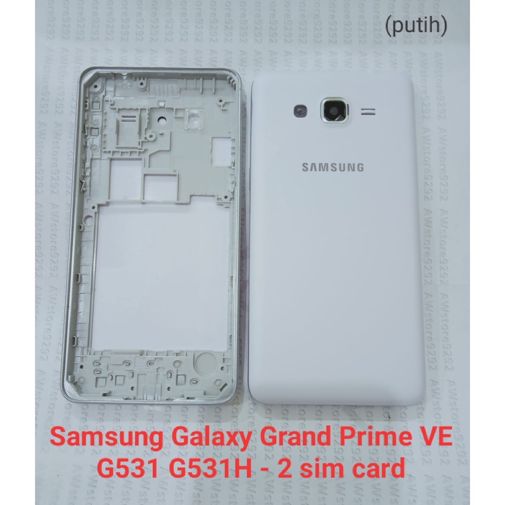 Casing Fullset Samsung Galaxy Prime VE G531 G531H - 2 sim card Case Full set