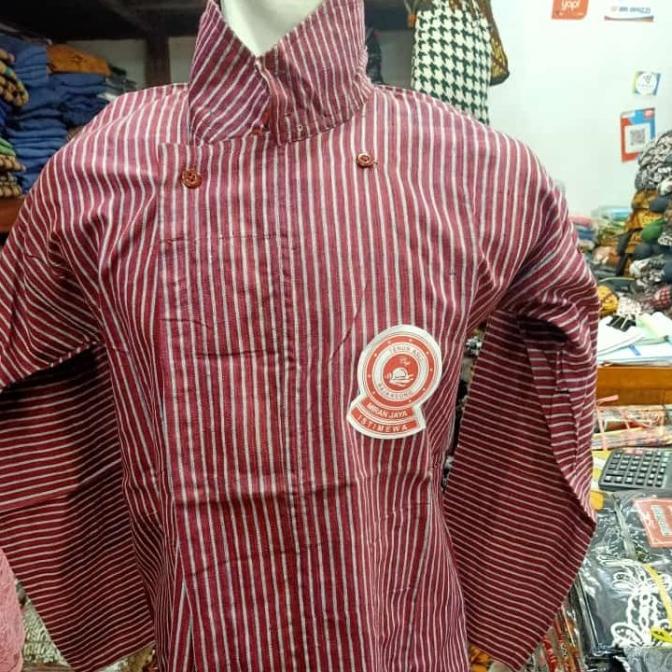 Promo Surjan Lurik Baju Adat Jogja Seragam Batik Baju Dalang Walisongo