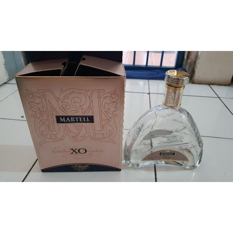 Botol kosong martell xo