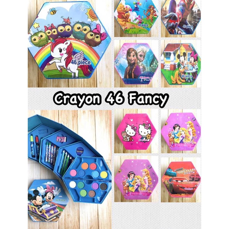 

↴ [DAVIS]Crayon Box Set 46 Pcs ㅚ