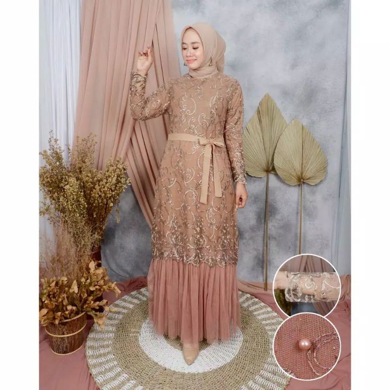 GAMIS MIKHAYLA/KRBAYA KONDANGAN/KEBAYA WISUDA/KEBAYA MUSLIM