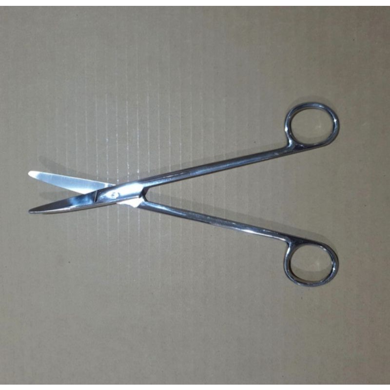 Gunting IUD 23 cm Bengkok / Mayo Scissors Curved 23 cm / Gunting Operasi