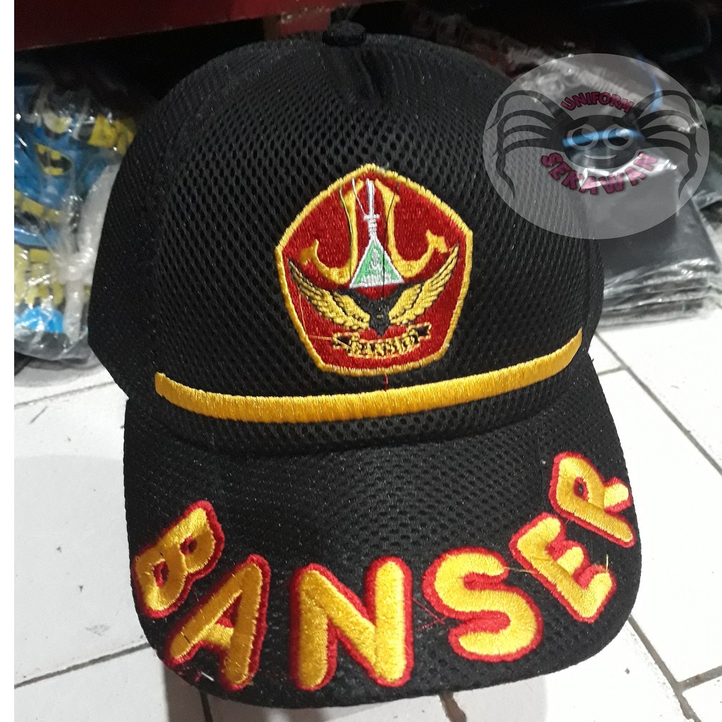 Topi Lambang Banser Ansor