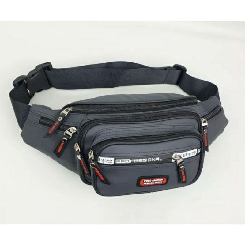 tas selempang Pollo Amstar BIG unisex / waitsbag pria wanita / tas selempang pria / tas bahu pria / 