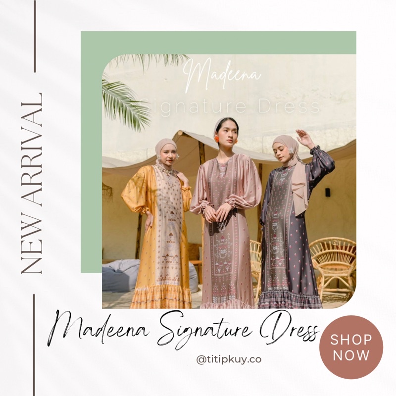 Madeena Signature Dress by Haideeorlin - Jasmine Signature Dress