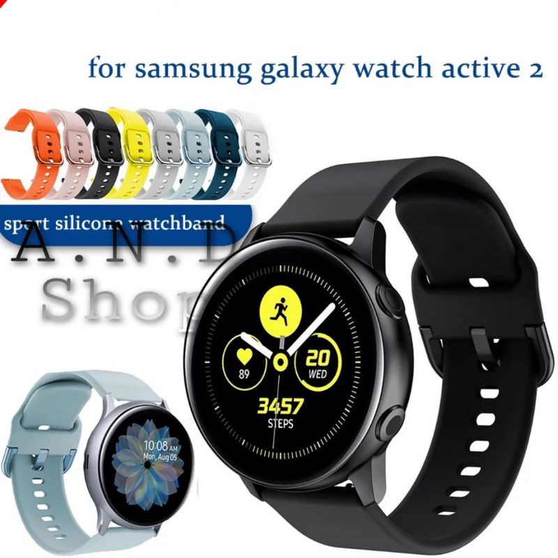 Original SAMSUNG GALAXY WATCH ACTIVE 2 40MM STRAP TALI JAM TANGAN WATCH BAND MODEL ORIGINAL TALI JAM