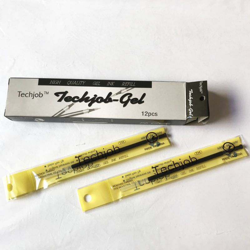 Refill Gel Pen Techjob 0.5mm isi 12pcs