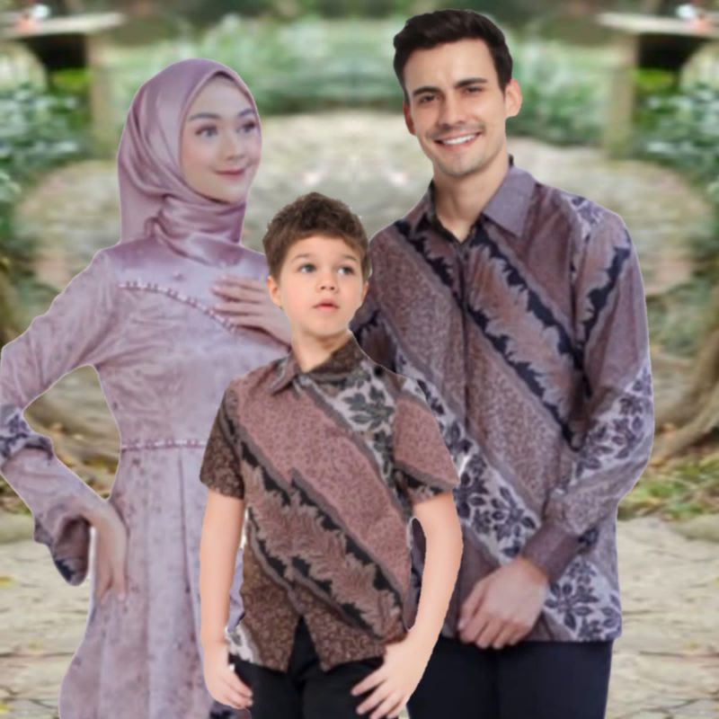 Batik couple keluarga batik couple family batik kebaya lamaran batik kondangan couple kemeja ayah dan anak