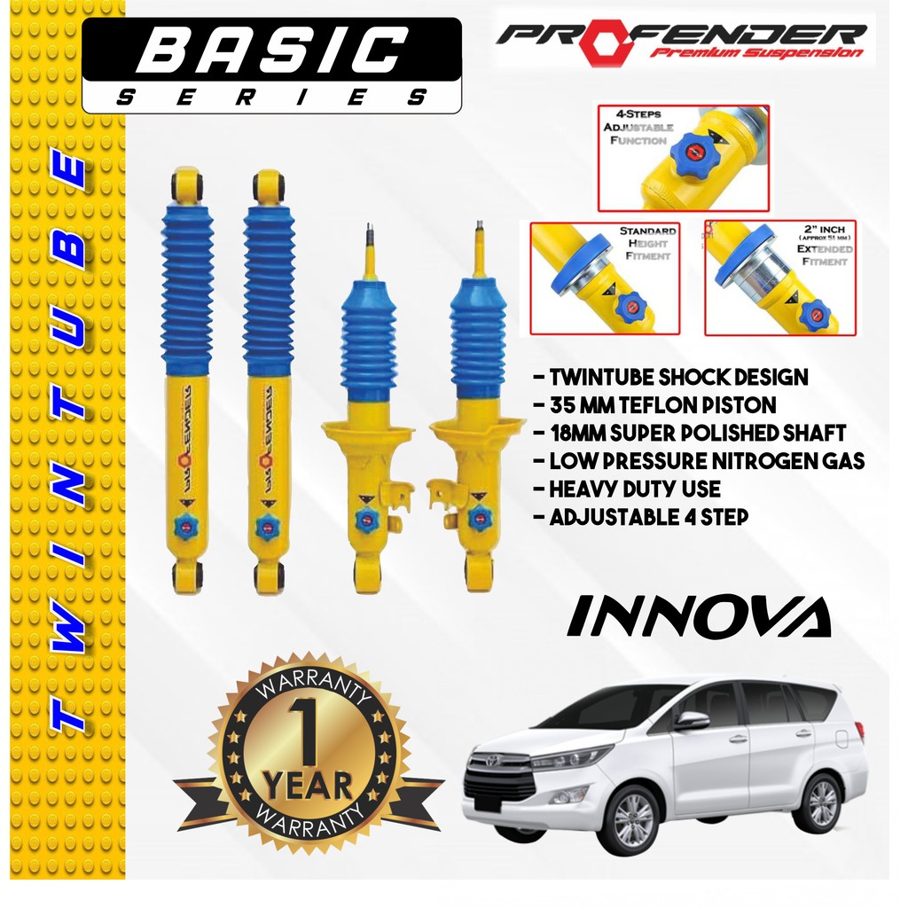 Aksesoris / Suspensi / Shockbecker / Profender Toyota Innova / Reborn