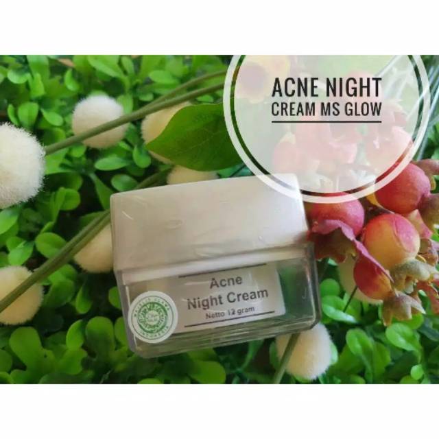 Cream malam acne ms glow